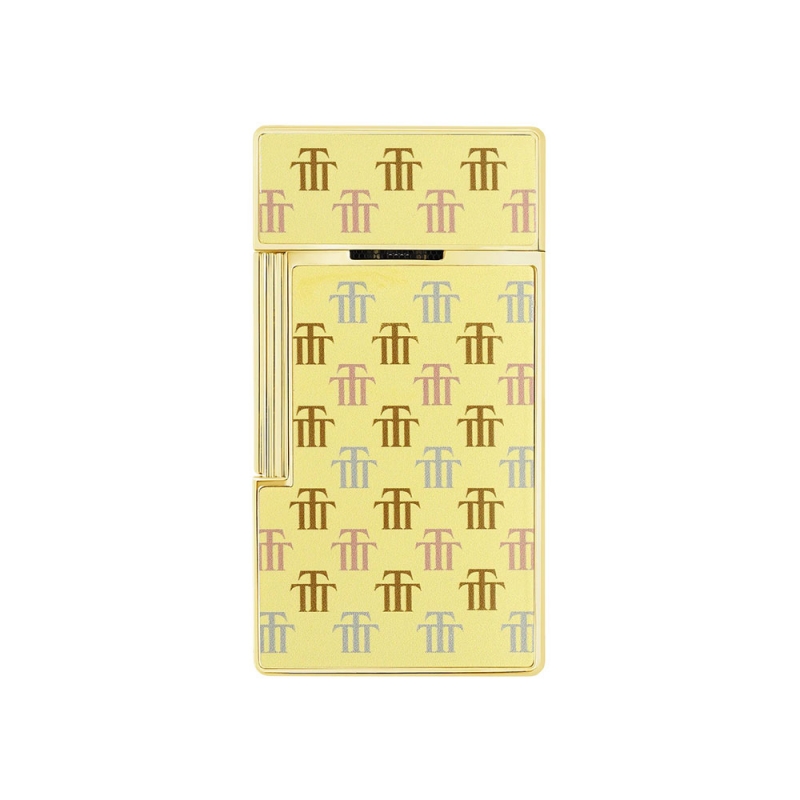 żółta zapalniczka do cygar z logo Trinidad Cigars żółta zapalniczka do cygar z logo Trinidad Cigars