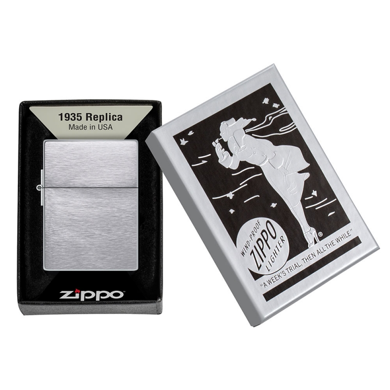 pudełko z zapalniczką zippo replica 1935 60001173