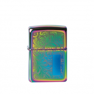 kolorowa zapalniczka Zippo Venetian Spectrum o ciekawym motywie