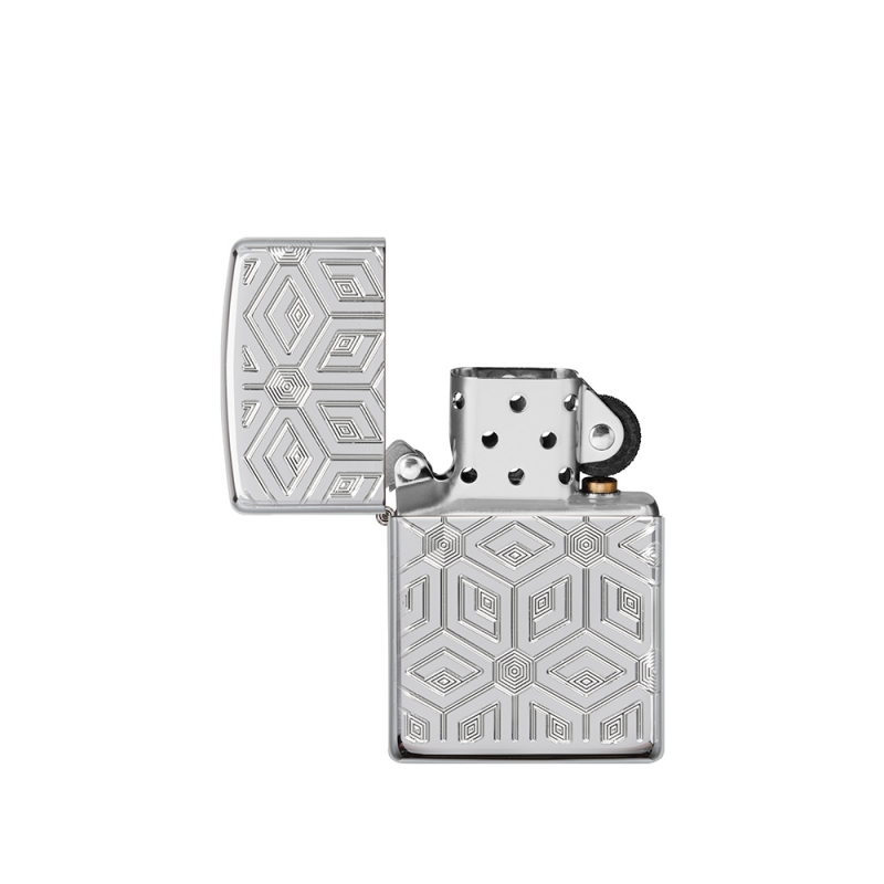 zapalniczka Zippo z eleganckim zamknięciem