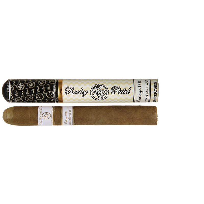 cygaro premium marki rocky patel w eleganckiej metalowej tubie, idealne upominek na święta dla palacza
