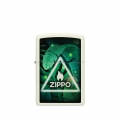 biała fluorescencyjna zapalniczka zippo nature design biała fluorescencyjna zapalniczka zippo nature design