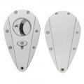 srebrna obcinarka perfect cigar cutter