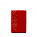 czerwona zapalniczka Zippo AW21 Zippo Logo Design 60005926