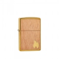 Zippo Woodchuck Brushed Brass 60004583