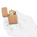 Zapalniczka benzynowa Zippo Woodchuck Brushed Brass