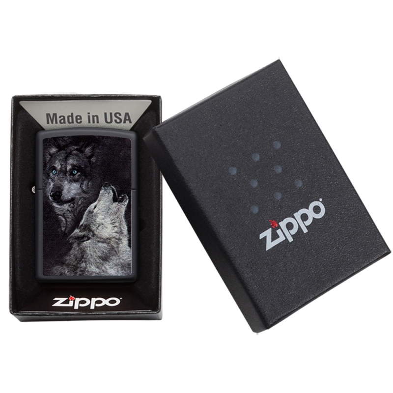 Zapalniczka Zippo Wolf w pudełku