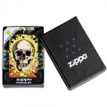 Zapalniczka Zippo Skull Design w pudełku Zapalniczka Zippo Skull Design w pudełku
