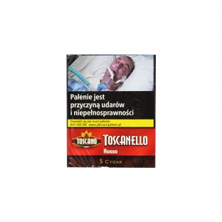 Cygaretki Toscanello Rosso - 5 szt.