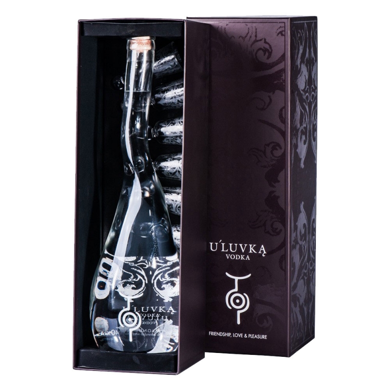 U'Luvka Magnum Gift Set 40%, 1,75l U'Luvka Magnum Gift Set 40%, 1,75l