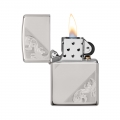 zapalniczka Zippo odpalona