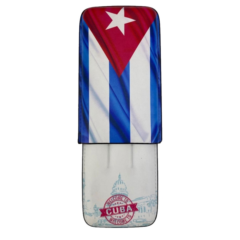 Cuba Flag etui na 3 cygara Cuba Flag etui na 3 cygara