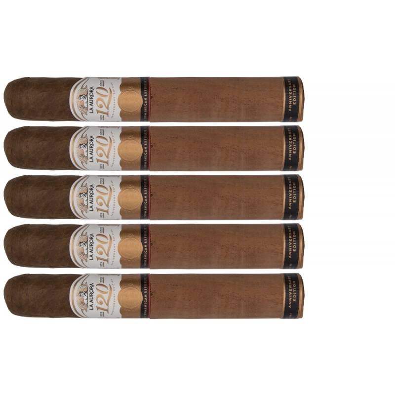 5 cygar La Aurora 120th Anniversary Toro 5 cygar La Aurora 120th Anniversary Toro