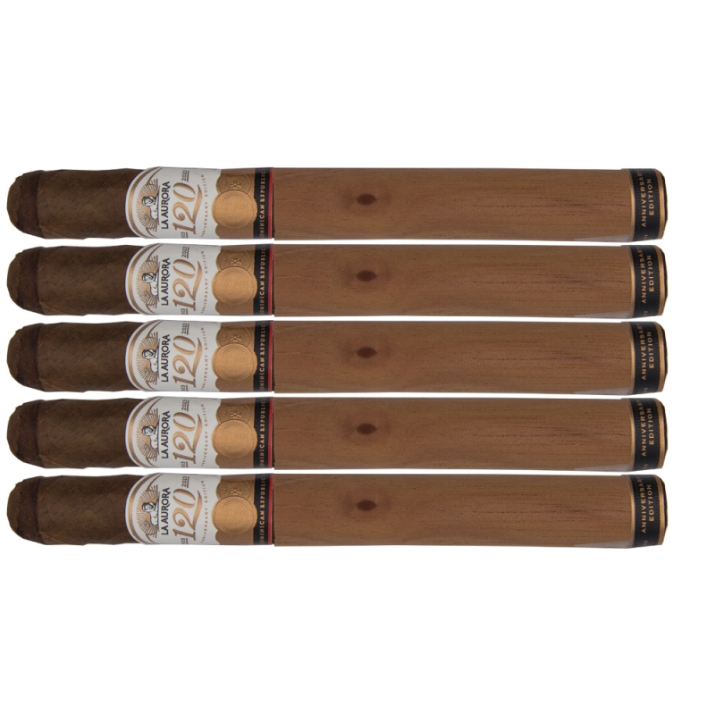 5 cygar La Aurora 120th Anniversary Churchill 5 cygar La Aurora 120th Anniversary Churchill