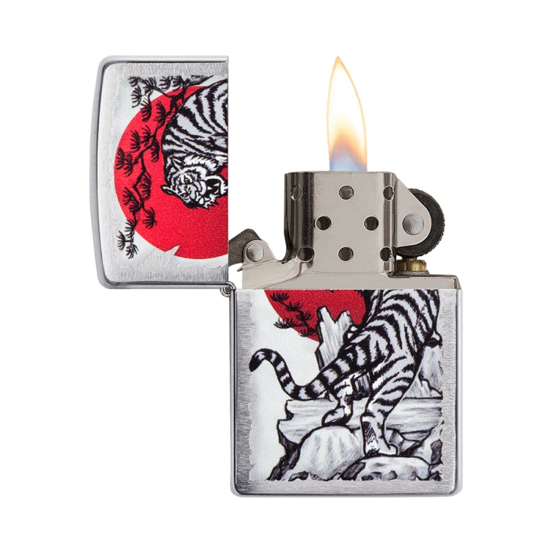 Zippo zapalniczka z japońskim tygrysem