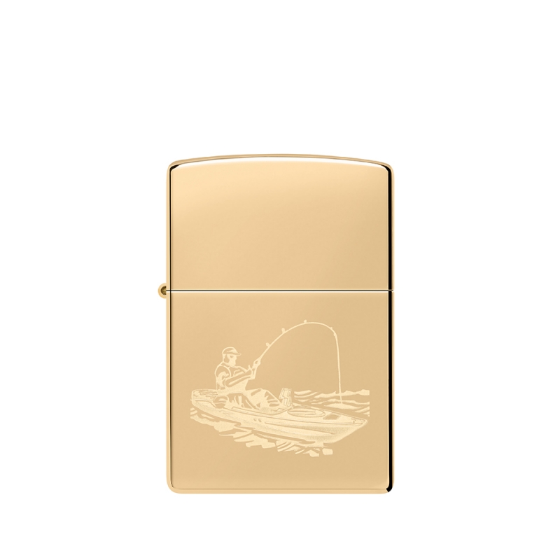 zapalniczka w złotym kolorze Zippo zapalniczka w złotym kolorze Zippo