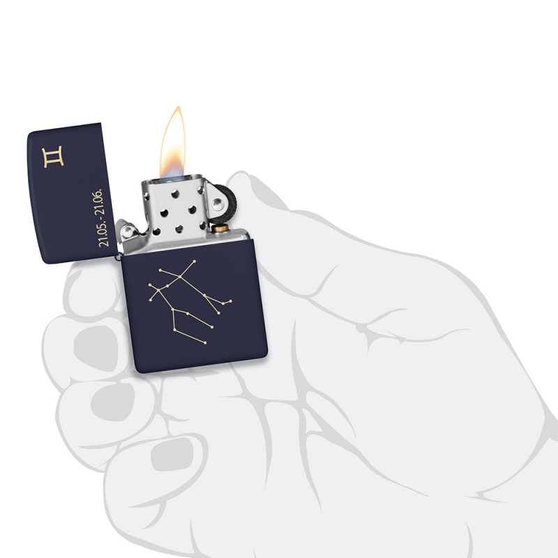 benzynowa zapalniczka Zippo dla znaku zodiaku bliźnięta benzynowa zapalniczka Zippo dla znaku zodiaku bliźnięta