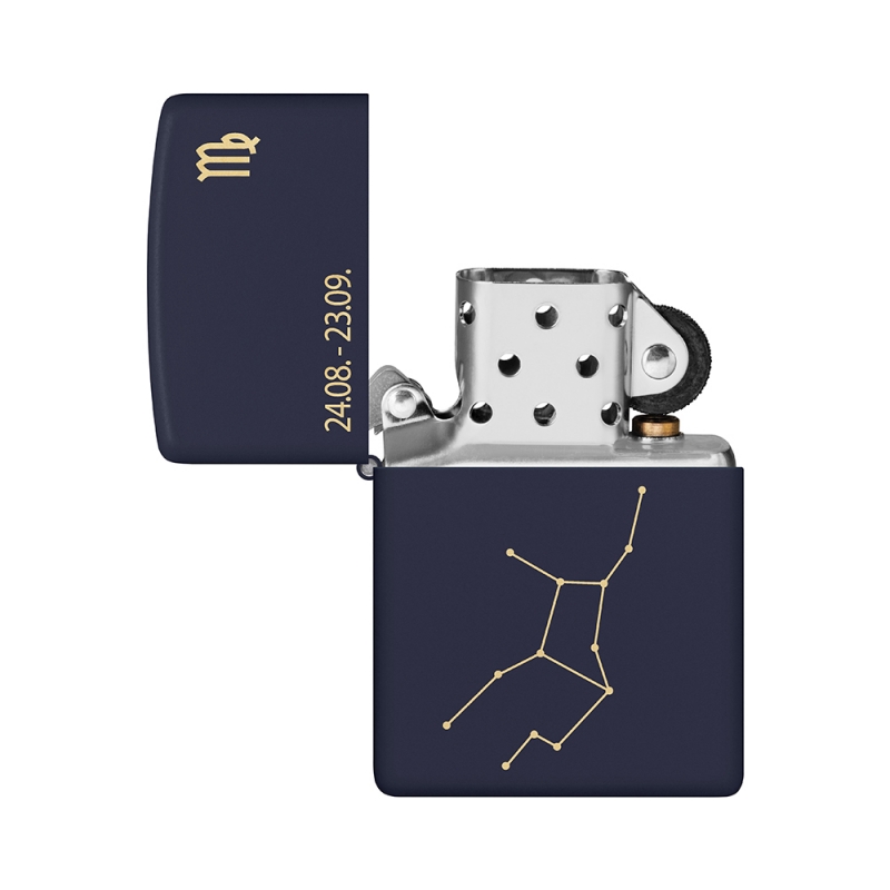 benzynowa zapalniczka Zippo panna znak zodiaku benzynowa zapalniczka Zippo panna znak zodiaku