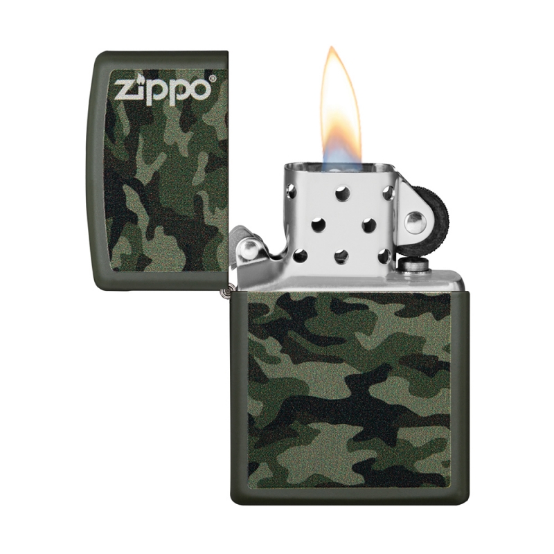 moro wzór na benzynowej zapalniczce Zippo