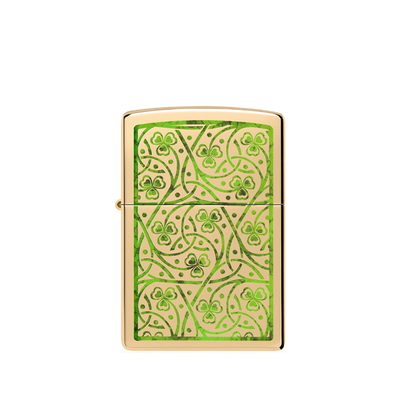 Zippo Clover Leaves Design 60006807