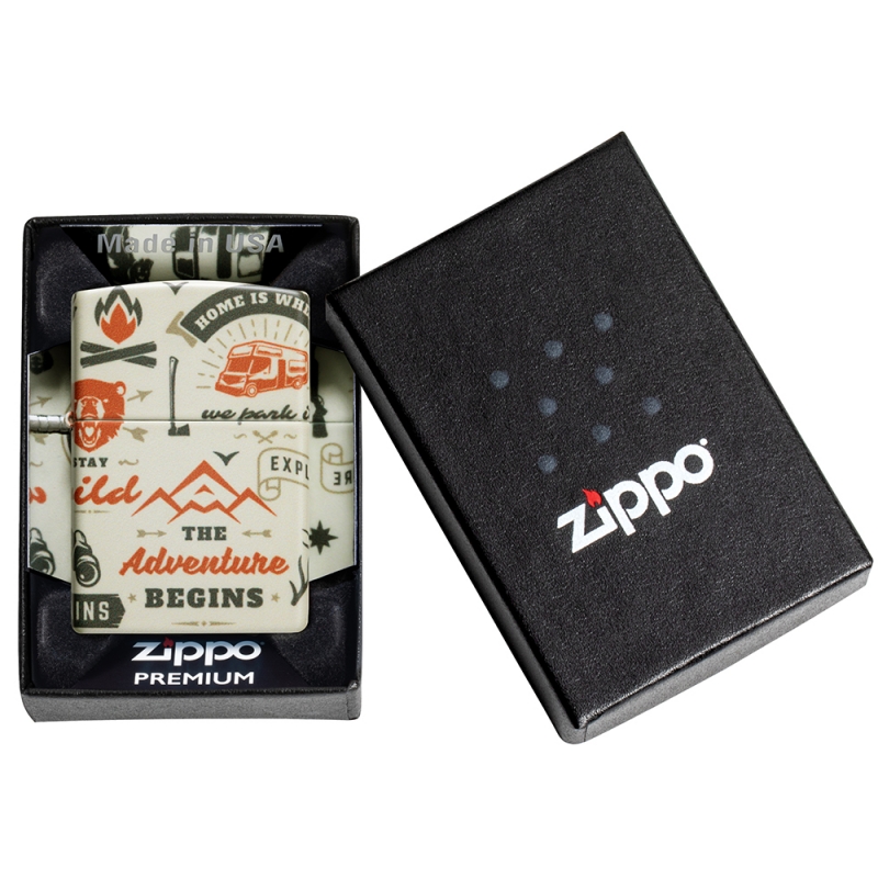 Zapalniczka Zippo Outdoor Adventure Design w pudełku prezentowym