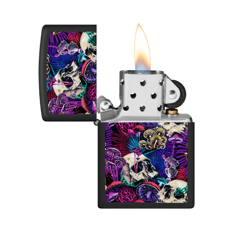zapalniczka Zippo z niegasnącym płomieniem Psychedelic Mushroom zapalniczka Zippo z niegasnącym płomieniem Psychedelic Mushroom
