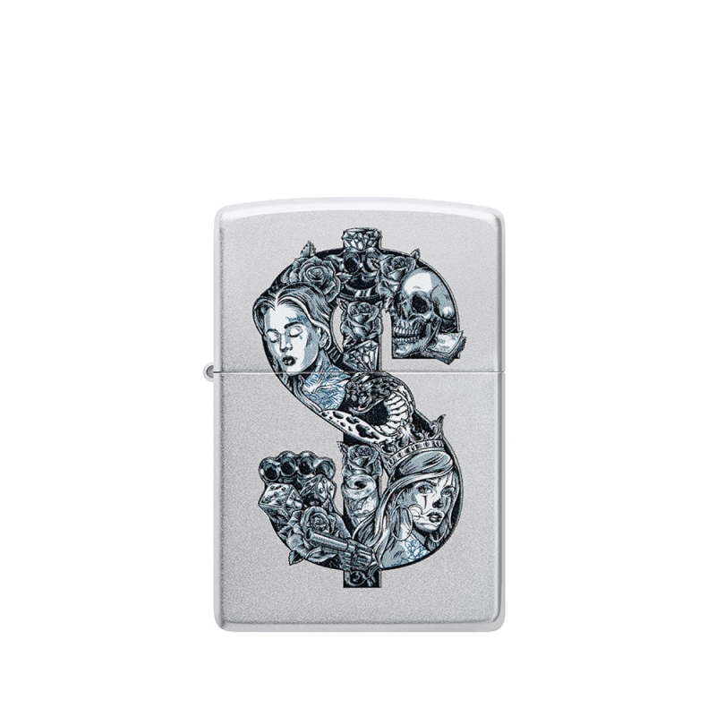 Zippo Tattoo Dollar Design 60006999