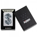Tattoo Dollar Design Zippo w pudełku
