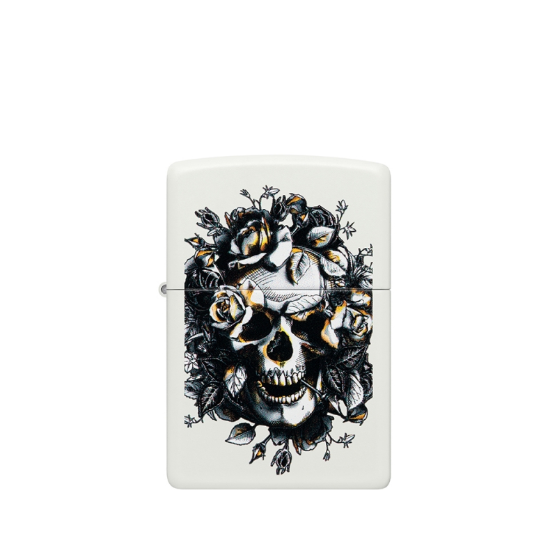 Zippo Sugar Skull and Roses Design 60007019