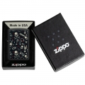 Zippo Grunt Pattern with Skull w pudełku Zippo Grunt Pattern with Skull w pudełku