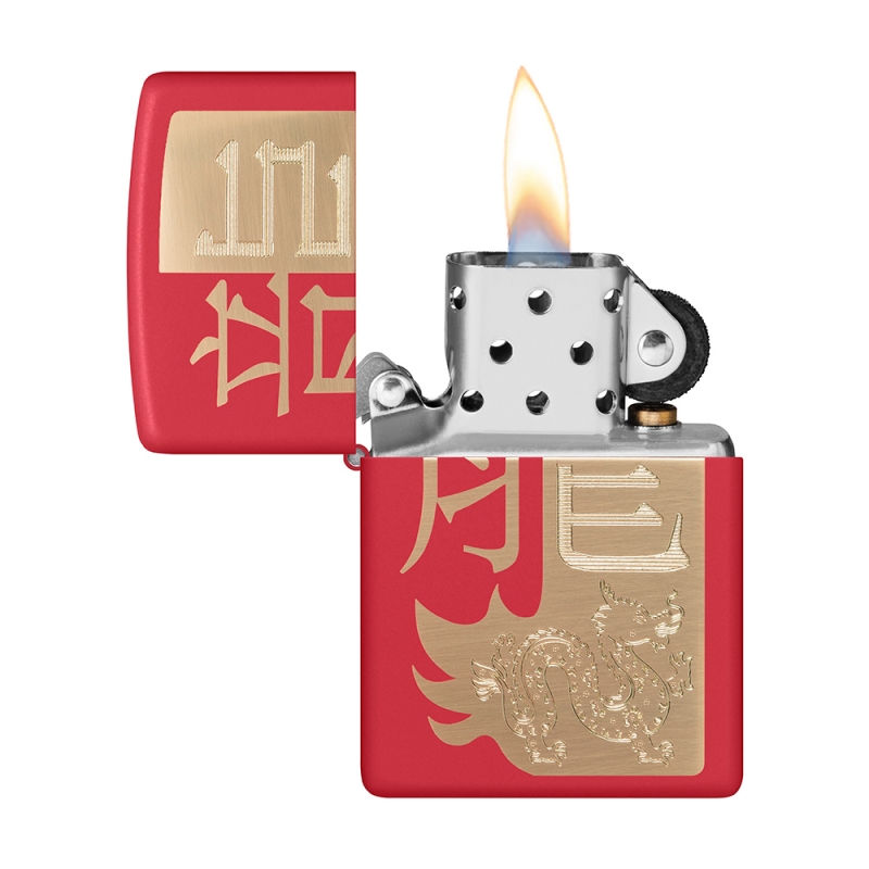 zapalniczka Zippo na chiński rok smoka zapalniczka Zippo na chiński rok smoka