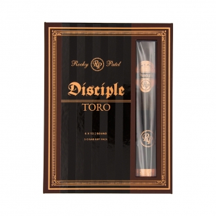 Front opakowania samplera Rocky Patel Disciple Toro