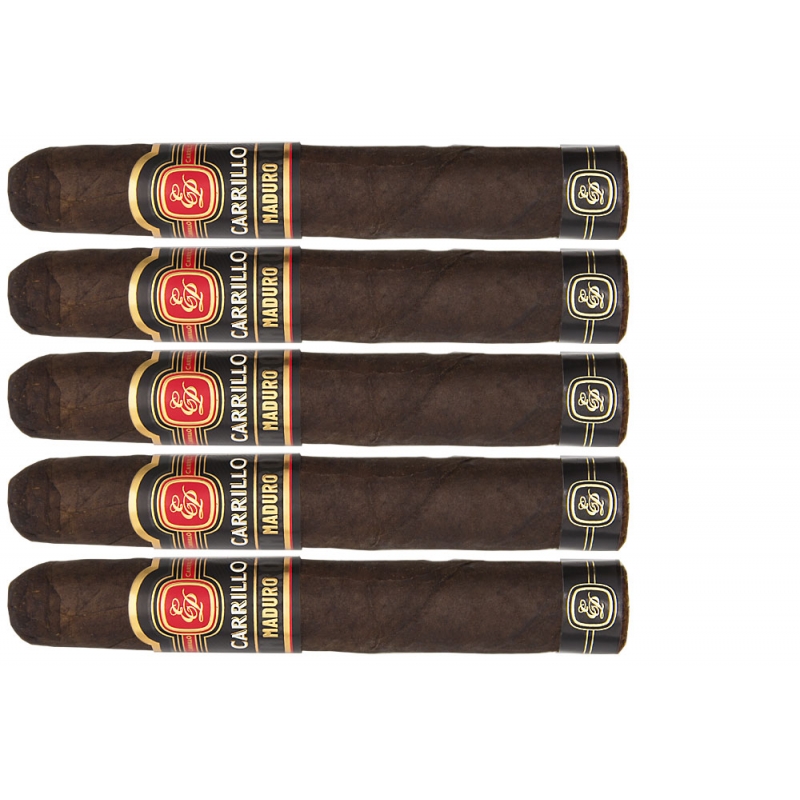 5 cygar E.P. Carrillo Maduro Gordo