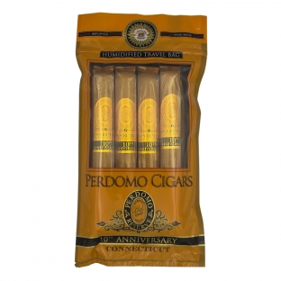 Perdomo Travel Humibag Toro 10th Anniversary Connecticut