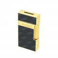 Zapalniczka S.T. Dupont Biggy monogram 1872 Black - 025079 przód Zapalniczka S.T. Dupont Biggy monogram 1872 Black - 025079 przód