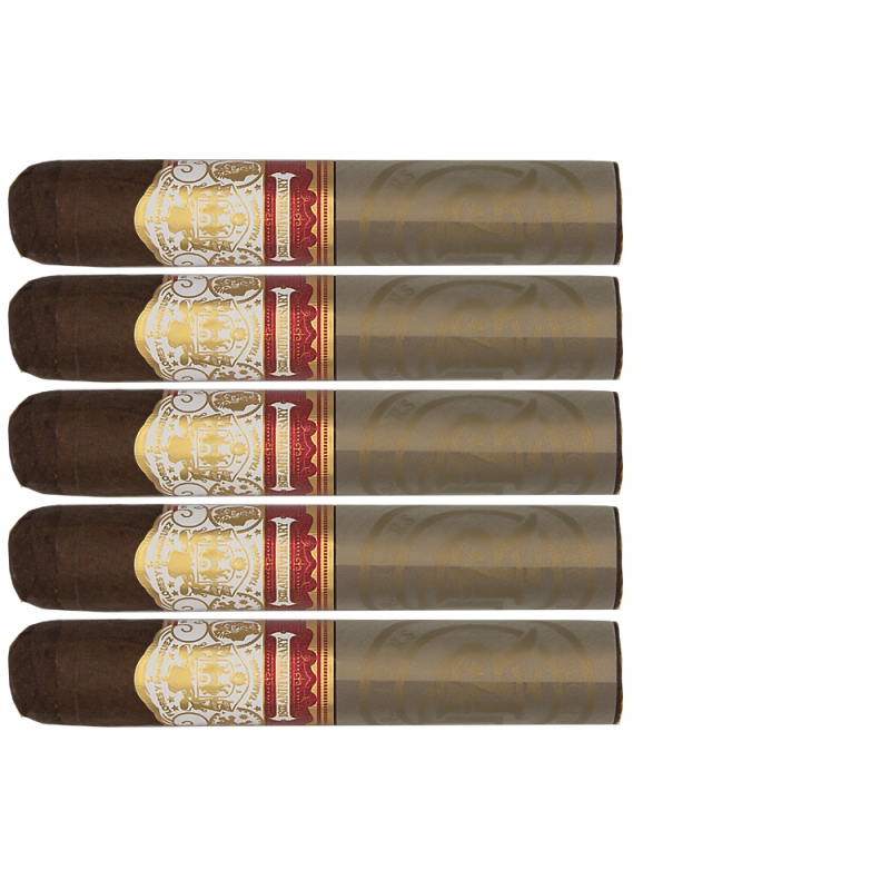5 cygar PDR Flores Y Rodriguez 18th Anniversary Reserva Limitada Wide Churchill