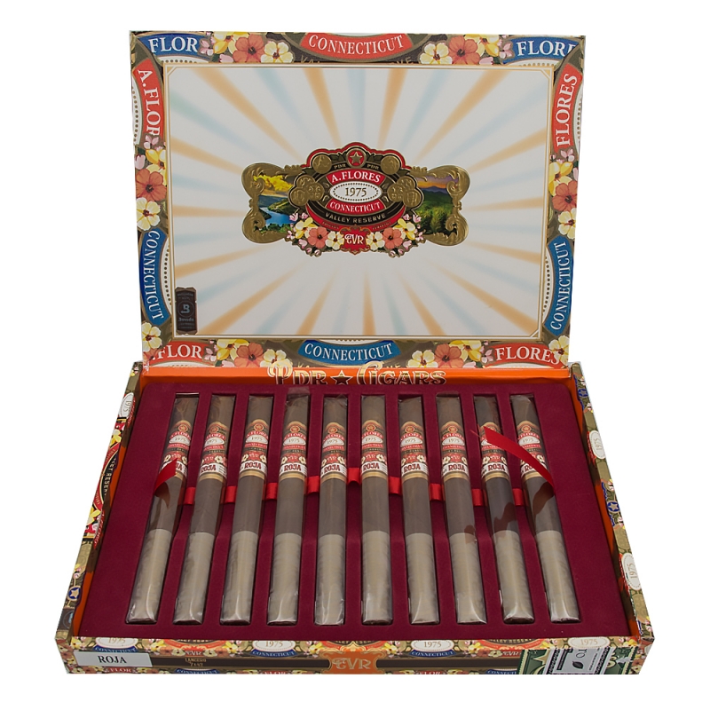 Otwarte pudełko cygar PDR Connecticut Valley Reserve Rojo Lancero Otwarte pudełko cygar PDR Connecticut Valley Reserve Rojo Lancero