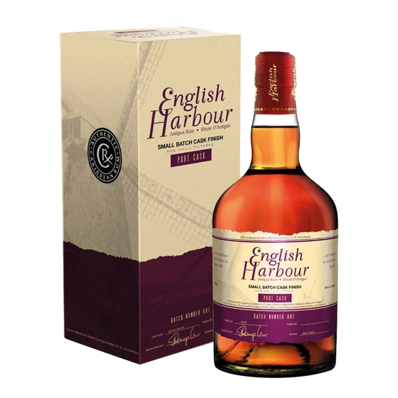 Rum English Harbour z pudełkiem prezentowym Rum English Harbour z pudełkiem prezentowym