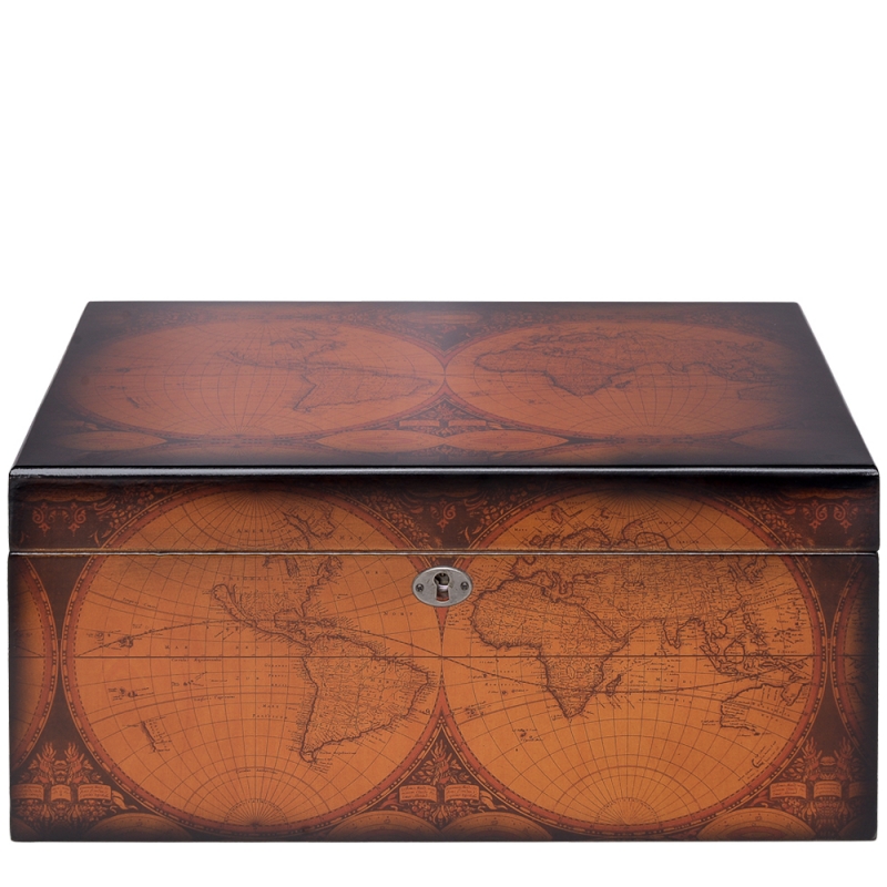 Humidor na 75 cygar Capri Old World HUM-75OW Humidor na 75 cygar Capri Old World HUM-75OW
