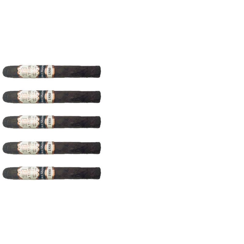 zestaw pięciu cygar Casa Turrent 1880 Double Maduro Coronita zestaw pięciu cygar Casa Turrent 1880 Double Maduro Coronita