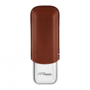 Etui na 2 cygara S.T. Dupont brązowe 623402