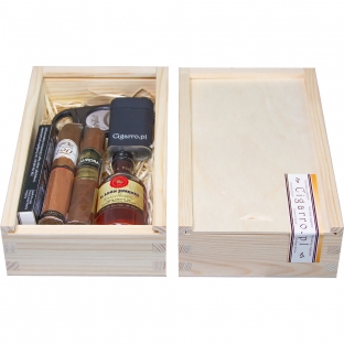 Cygara na prezent - La Aurora & Rum Leon Jimenes 110 Aniversario