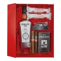 Zestaw prezentowy - Rum Izalco 10 z cygarami od Joya de Nicaragua Zestaw prezentowy - Rum Izalco 10 z cygarami od Joya de Nicaragua