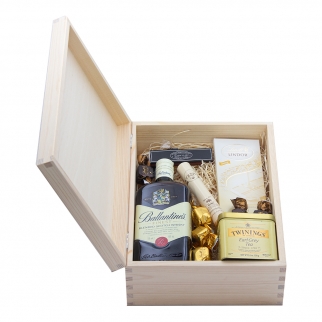 Zestaw prezentowy w skrzynce - Ballantines