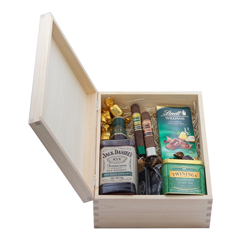 Zestaw prezentowy - Jack Daniels Tennessee Rye 45%, 0,7l Zestaw prezentowy - Jack Daniels Tennessee Rye 45%, 0,7l