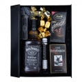 whisky Jack Daniels w zestawie prezentowym ze słodyczami whisky Jack Daniels w zestawie prezentowym ze słodyczami