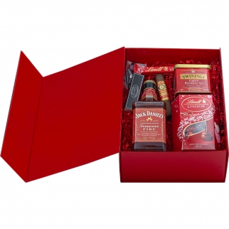 Zestaw prezentowy czerwony - Jack Daniels Tennesse Fire