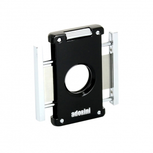 Obcinarka do cygara Adorini Neptun Black/Silver 6907