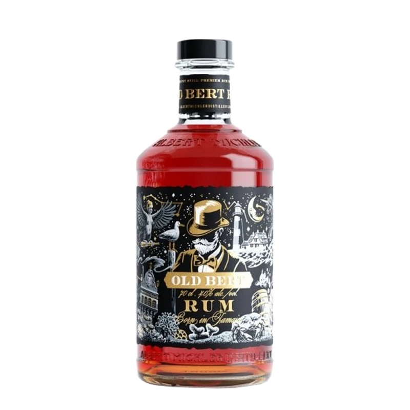 butelka rumu Old Bert Spiced Jamaican