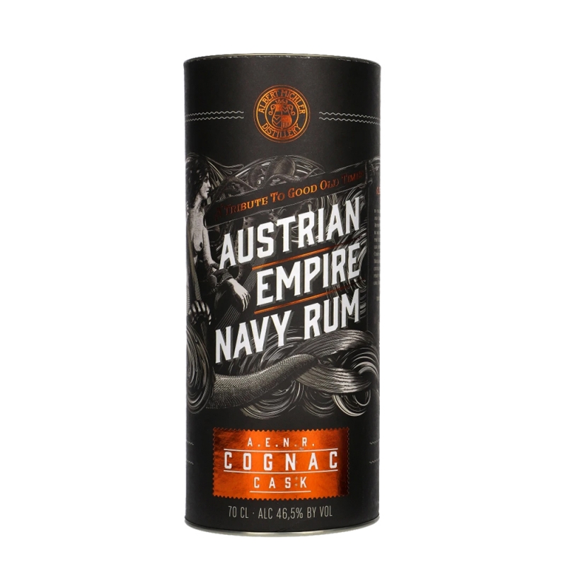 tuba prezentowa dla butelki rumu Austrian Empire Cognac tuba prezentowa dla butelki rumu Austrian Empire Cognac